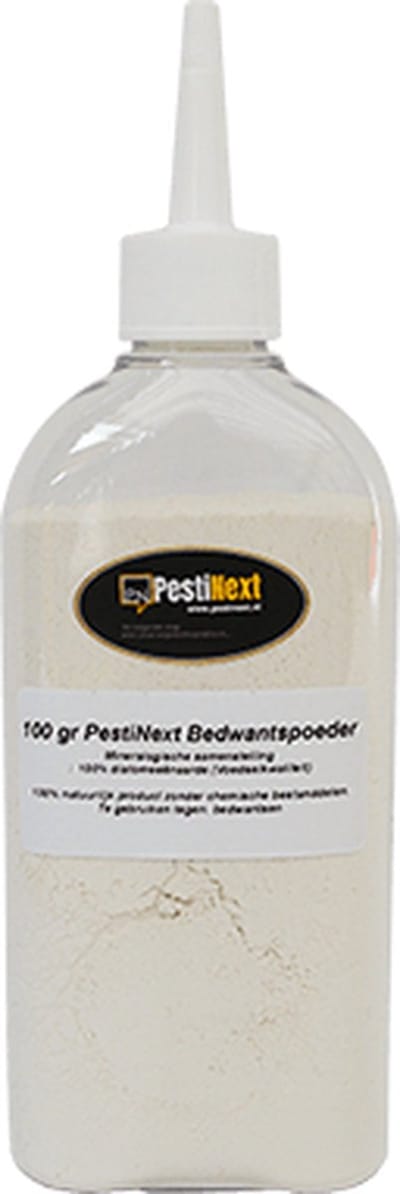 100g PestiNext Bedwantspoeder in sprayflacon (eco & gifvrij)