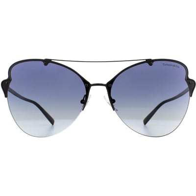Tiffany Zonnebril 3063 60074L Zwart Blauw Verloop