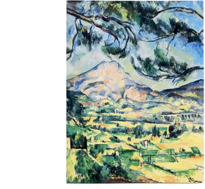 Lanzfeld Cézanne - Schetsboek Blanco - 36 Pagina's - Montagne Sainte-Victoire - Softcover