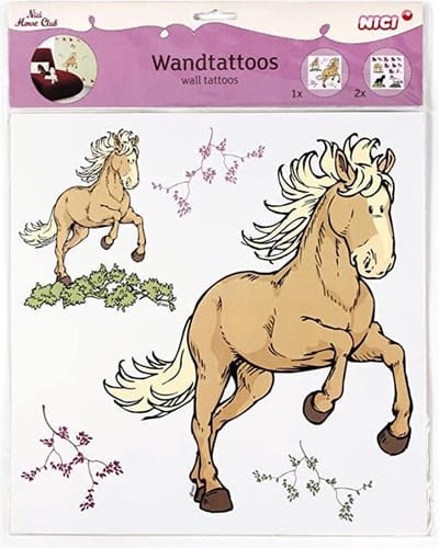 Muur Stickers Nici Horse Club verwijderbaar
