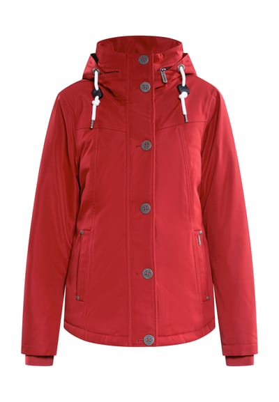 ICEBOUND winterjas Klima Iglo Dames donkerrood
