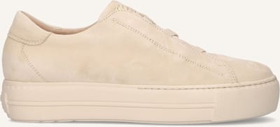 Paul Green 5529 Sneakers - Suède - Dames - Beige - Maat 37
