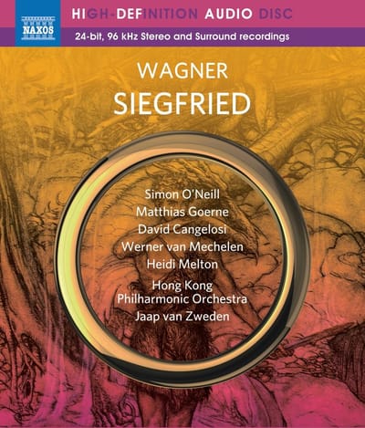 Hong Kong Philharmonic Orchestra, Jaap Van Zweden - Wagner: Siegfried (Blu-ray)