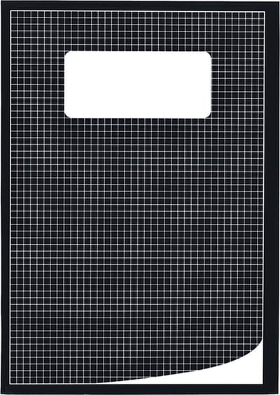 Schrift qbasic a4 ruit 5mm 80blz 70gr assorti | 5 stuks