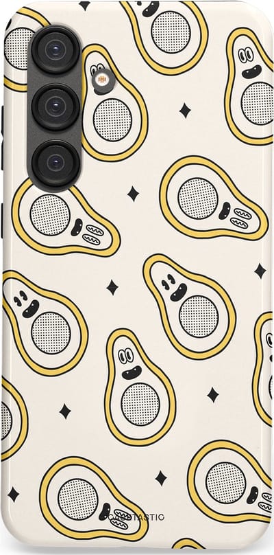 Casetastic Hoesje Geschikt voor Samsung S25 Plus - Stijlvolle Beschermende Duo-layer Case - Vegycado