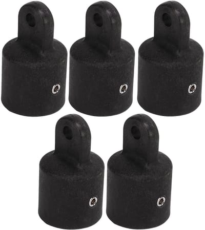 Dailygoods- Bimini Top Cap - 5 Stuks - Nylon Bevestiging - Marine Beugel - Canopy Hardware - Voor Botens/Kayaks - 7/8" (22mm)