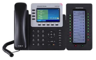 Grandstream Networks GXP-2140 - VoIP telefoon - Zwart
