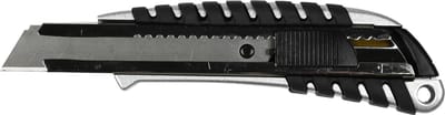 Benson Stanleymes - Afbreekbaar - Anti-slip handvat - Automatische vergrendeling - 18 mm - Zwart