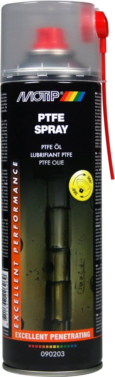 MoTip PTFE Olie Spuitbus - 500ml