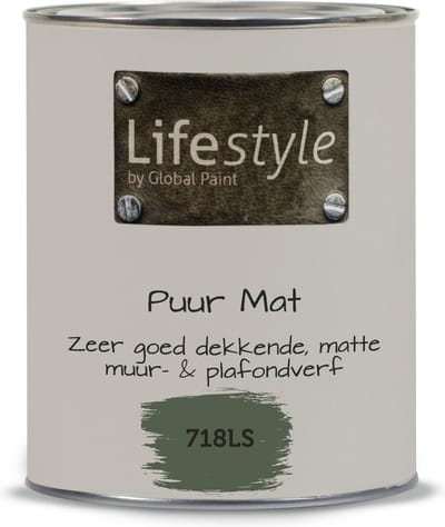 Lifestyle Moods Puur mat | 718LS | 1 liter | Goed dekkende muurverf