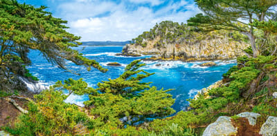 Castorland puzzel Californian Coast USA - 4000 stukjes legpuzzel.