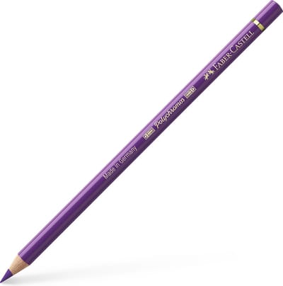 Faber-Castell Polychromos kleurpotlood - 1st. - 160 mangaan violet. - FC-110160