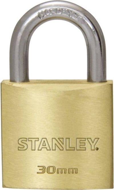 Stanley 81102 371 402 Hangslot 30 mm Gelijksluitend Sleutelslot