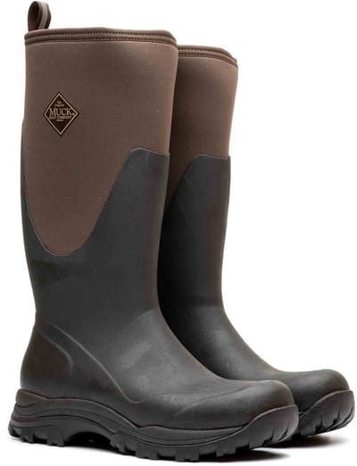 Muck Boot Buitenpost | Bruin - Regenlaarzen - Maat 40 -