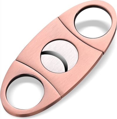 *** Sigarenknipper - Schaar-Knipper -Inkorten-1 Stuk - Brons - Sigaar - Cutter" van Heble® ***