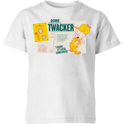 Looney Tunes ACME Twacker Kids' T-Shirt - White - 98/104 (3-4 jaar)