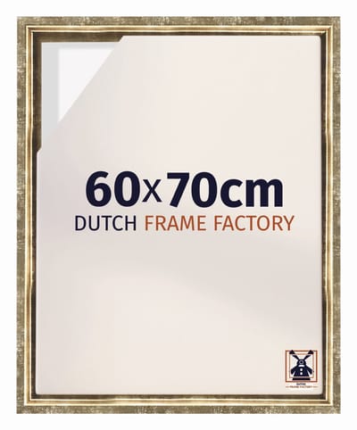 Baklijst 60x70 cm - Goud Antiek - Geschikt voor Canvasdoek - MDF Baklijst Lausanne