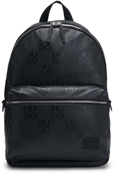 HUGO Vrije tijd rugzak Rugzak met laptopvak Ethon 2.0 HI_Backpack Black Zwart