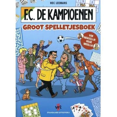 F.C. De Kampioenen FC De Kampioenen Groot Spelletjesboek Educatieve boeken (spelletjes en raadsels)