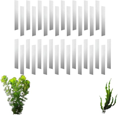 Cosensi- Aquariumplantenhouder - Buigbaar gewichtsanker - Metalen houder - Stevig en duurzaam - 33 stuks - Onschadelijk voor waterkwaliteit - Plantengewicht