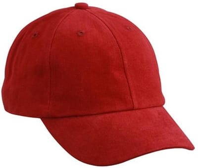 Myrtle Beach Volwassenen Unisex 6 Panel Raver Cap (Wijnrood)