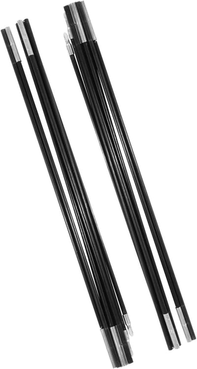 Tentstok Vervanging - Kampeerstokken - Buiten Kamperen - Flexibele Glasvezel - 4.5 Meter