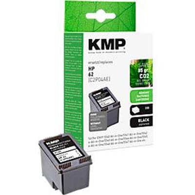 Inktcartridge KMP, vervangt HP 62 (C2P04AE), tot 200 pagina's, enkele verpakking, zwart