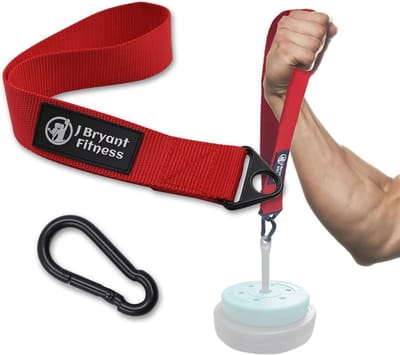 SnelShoppen - Armworsteltraining Riem met Laadpin, Onderarmtrainingsapparaat, Krachttrainer voor Kabelmachine en Vrije Gewichtstraining - Versterker i