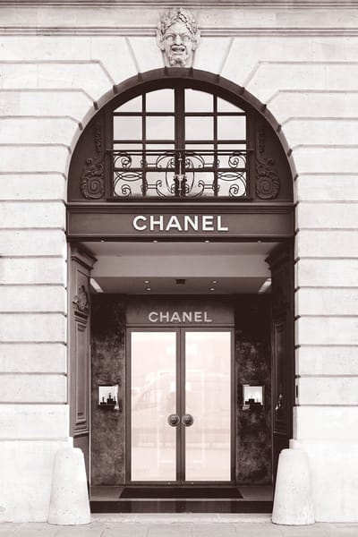 Fashion Building I - 135cm x 200cm - Fotokunst op Plexiglas | Wanddecoratie Glasschilderij