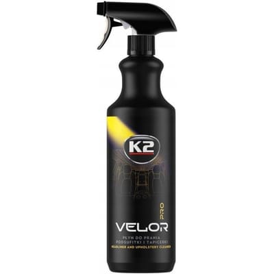 K2 Pro Detailing - Velor Pro Reinigingsvloeistof - 1L - Mandarijngeur - Niet-uitspoelend