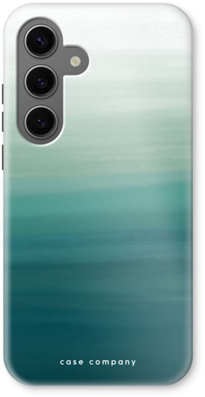 Case Company® - Hoesje geschikt voor Samsung Galaxy S24 hoesje - Ocean - Tough Case - Maximale Bescherming alle Kanten en Schermrand
