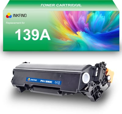 INKFIND 139A (W1390A) Tonercartridge compatibel met HP 139A W1390A - 1-pack Zwart