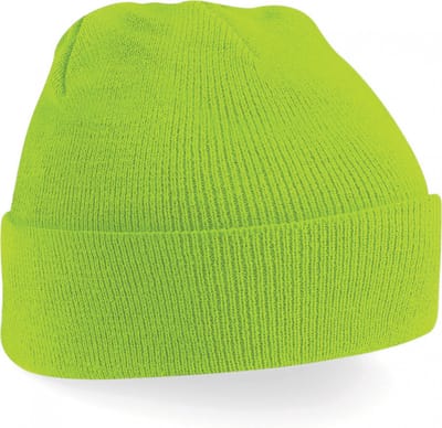 Beechfield Original Cuffed Beanie Lime Green