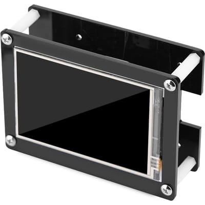 1080P 60fps 3,5 Inch HD Multimedia Interface LCD Scherm Display voor RPi Zwarte Acryl Behuizing