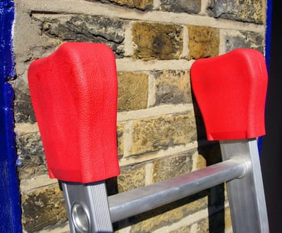 Ladder Stabilisatoren - Antislip Pads - Veilig Werken - Universele Pasvorm - 25.8 x 12.67 cm - Rood
