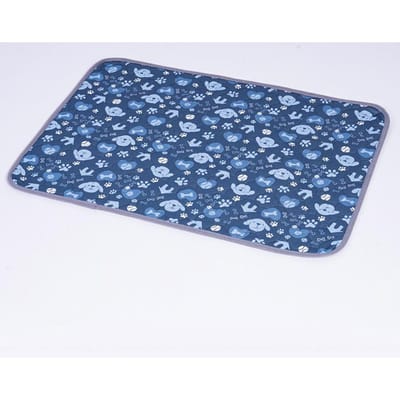 Alèse pour urine d'animal respirante et absorbante Alèse pour urine de chien lavable en machine Antidérapante Alèse pour l'apprentissage de l'urine Fournitures pour animaux de compagnie S (50*35CM)