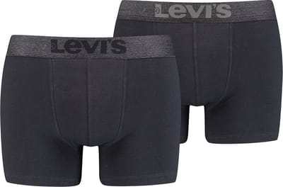 Levi's - 4-Pack - Boxershorts - Eco Katoen - Heren - zwart - S - 701203923