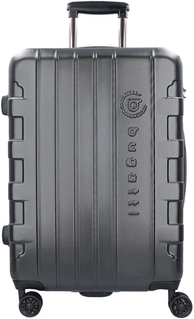 bugatti Galatea Hard-Top Case Trolley Black Zwart 66cm