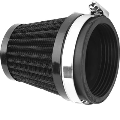 Dailygoody - Universele Clamp-On Air Filter - Paddestoel Luchtfilter - Hoge filtratie-efficiëntie - 60mm - Gemodificeerd Accessoire - Geschikt voor mo