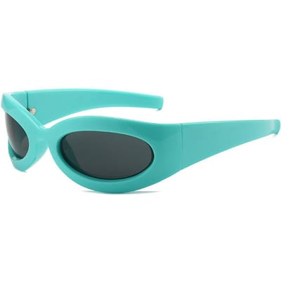 Y2K Vintage Punk Kattenoog Zonnebril dames Voor Mannen Trending Zonnebril Mode Luxe Designer Fietsen Sport Bril UV400 As the picture