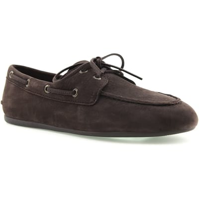 Sperry Slim Boot Lederen Dames Donkerbruin Botenschoen