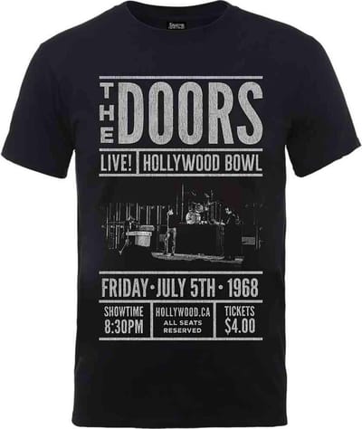 The Doors Heren Tshirt -S- Advance Final Zwart