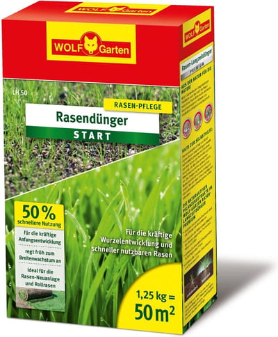 Wolf-Garten Start gazonmest - 1,25 kg
