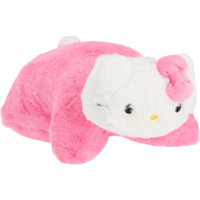 Hello Kitty fluffy 2 in 1 knuffel kussen
