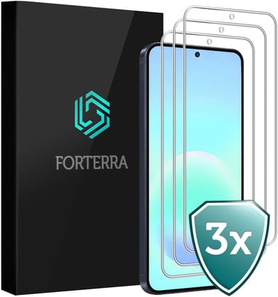 Screenprotector 3 Stuks - Geschikt voor Samsung Galaxy A57 - Extra Sterk - Beschermglas - Gehard Glas - Tempered Glass - Screen Protector