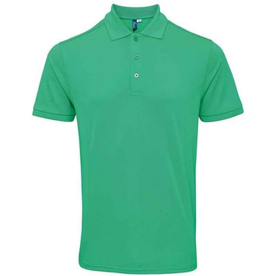 Premier Heren Coolchecker Plus Piqu Polo Shirt (Kelly Groen)