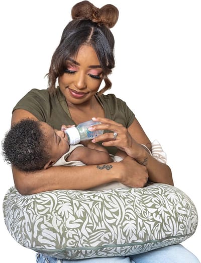 Ergonomisch Voedingskussen voor Baby's - Waterafstotend en Wasbare Hoes, Ideaal voor Borstvoeding en Flesvoeding