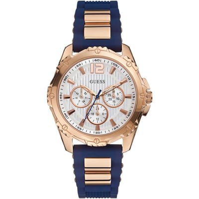GUESS Intrepid 2 Blauw Roestvrij Staal Unisex Quartz W0325L8 blauw