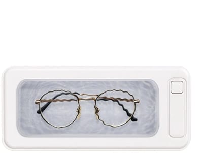 Ultrasone Reiniger - Reinigingsmachine - Sieraden Reinigen - Diepgaande Technologie - 220x99x69MM - Wit
