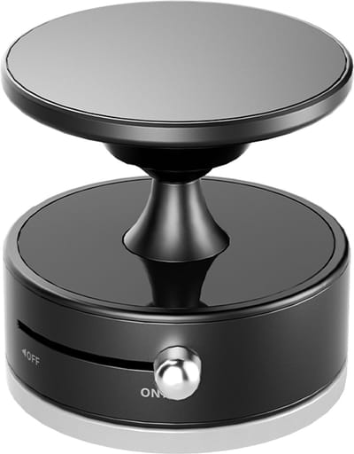 Casemania Magnetisch Telefoonhouder Auto Zuignap - Universeel GSM Houder - Zwart - Vacuüm Magnetische Mobiel Autohouder Dashboard/Paneel/Voorruit